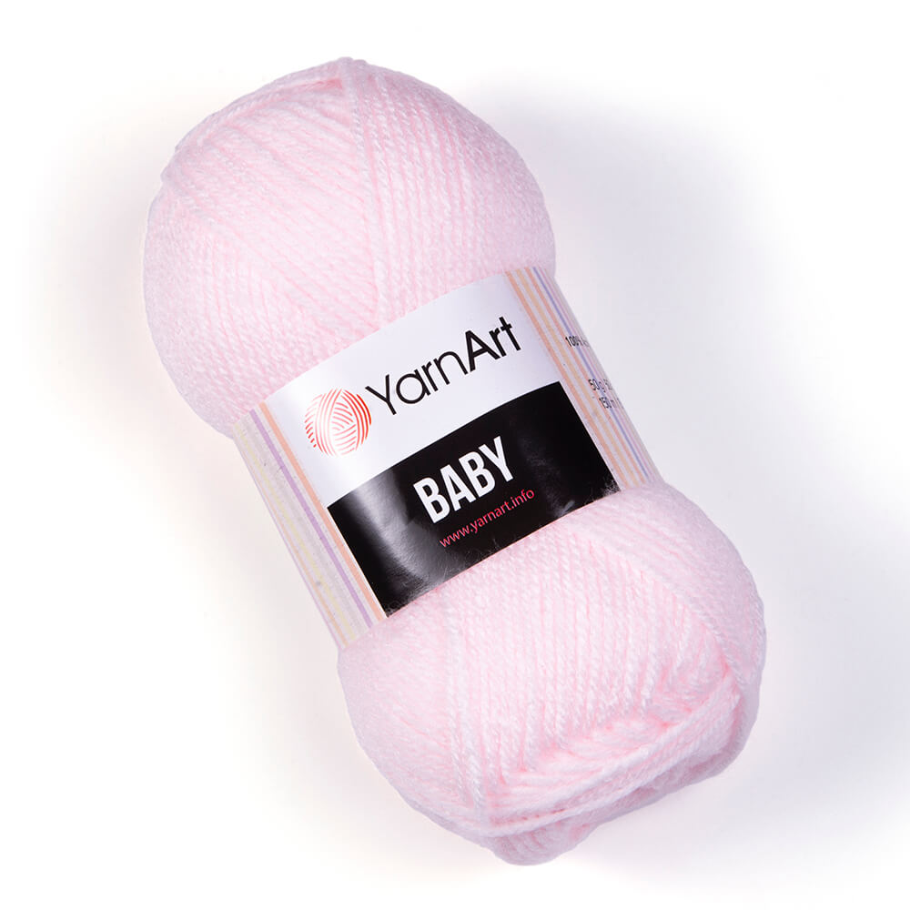 картинка Baby 100%  акрил 50 гр., №853 нежно-розовый от магазина Mokos