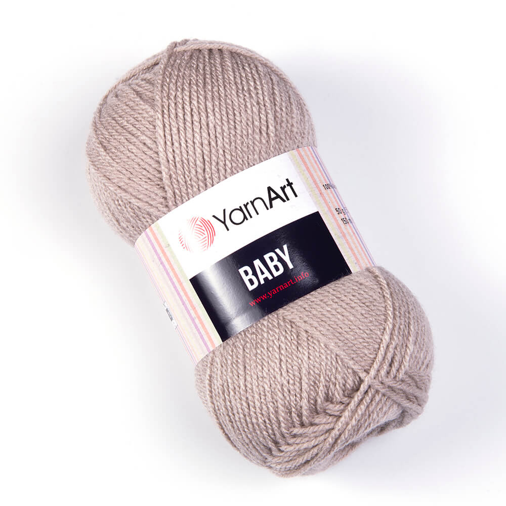 картинка Baby 100%  акрил 50 гр., №857 серо-бежевый от магазина Mokos