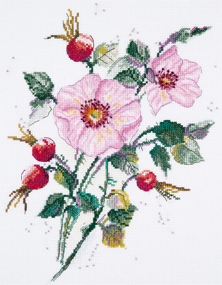 картинка PANNA Ц-1888 ''Майский шиповник'', 20*30 см от магазина Mokos
