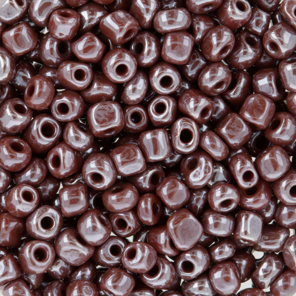 картинка Бисер Zlatka GR 8/0 10 г 0126 шоколадный от магазина Mokos