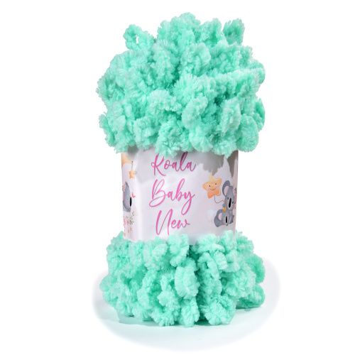 картинка Koala Baby New (100 % полиэстер, 100 гр 9 м), №1345 мятный от магазина Mokos
