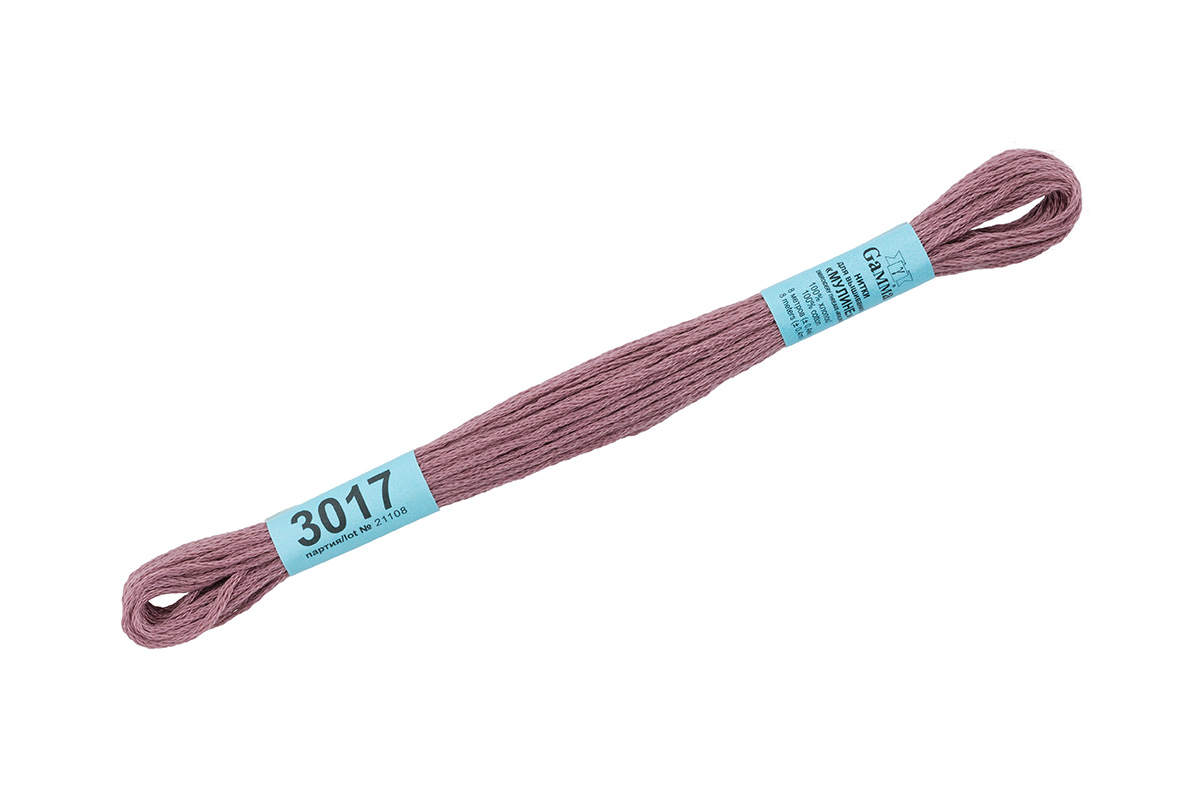 картинка 3017, мулине Гамма хлопок от магазина Mokos