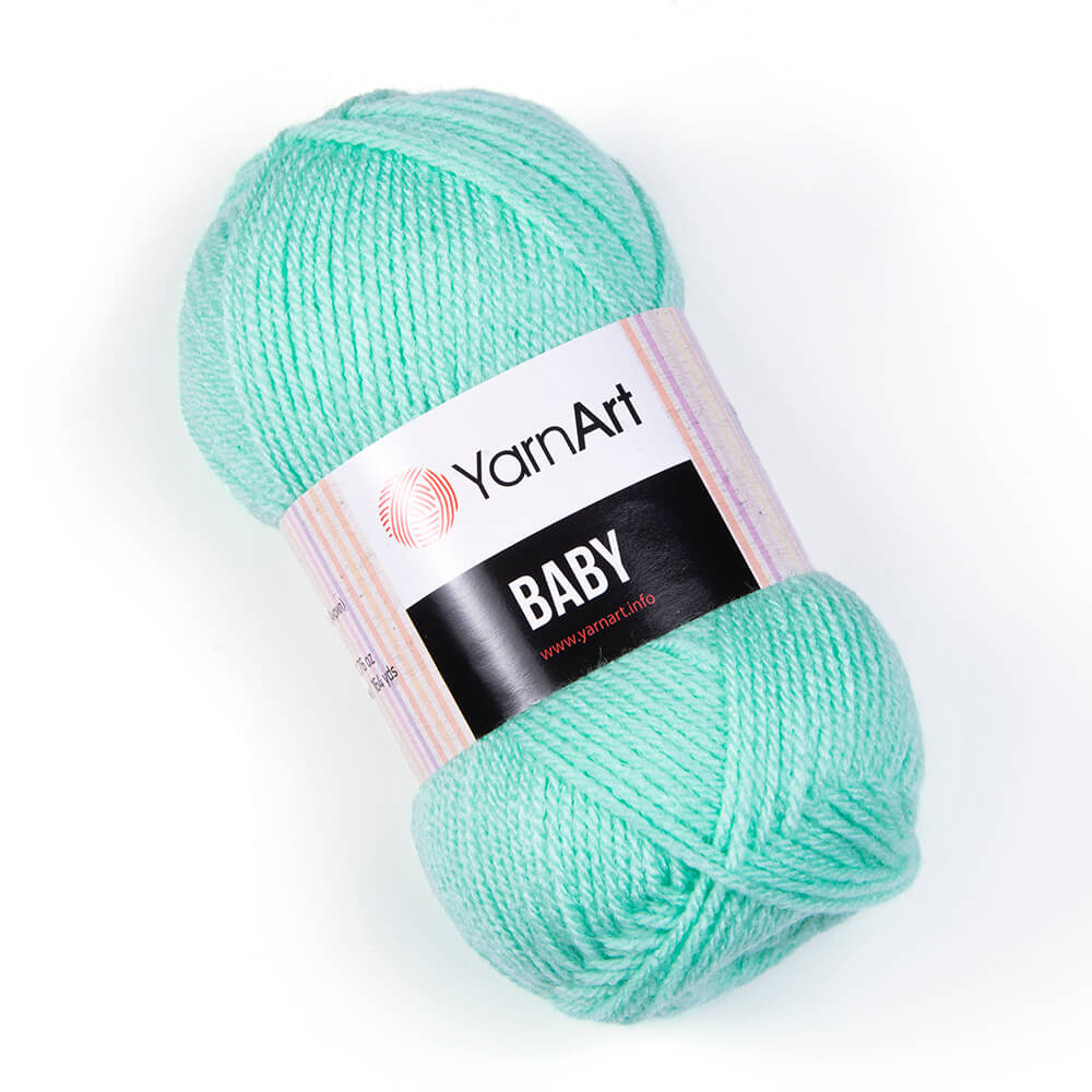 картинка Baby 100%  акрил 50 гр., №623 мятный от магазина Mokos