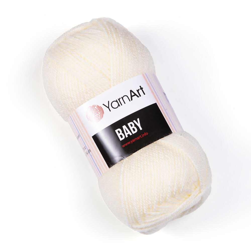 картинка Baby 100%  акрил 50 гр., №502 молочный от магазина Mokos