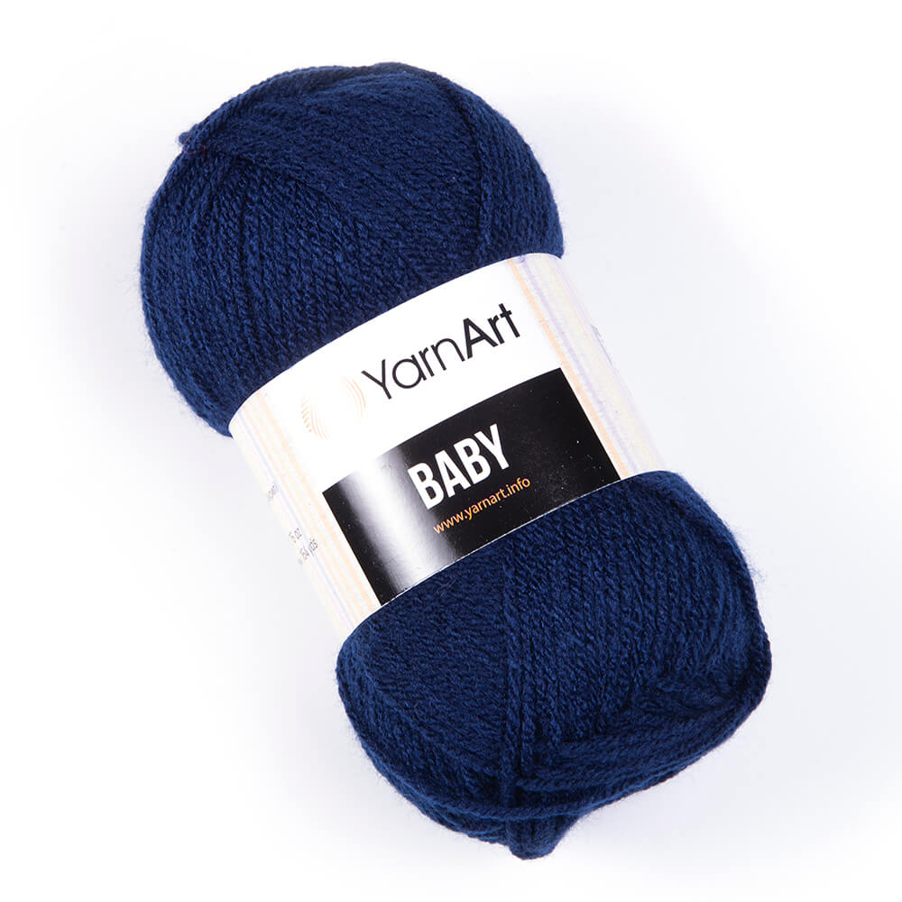 картинка Baby 100%  акрил 50 гр., №583 темно-синий от магазина Mokos