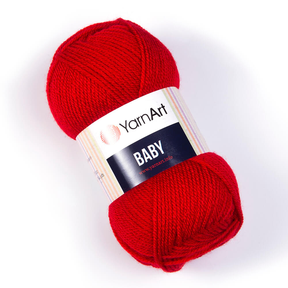 картинка Baby 100%  акрил 50 гр., №576 красный от магазина Mokos